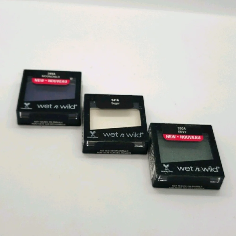 New Wet n Wild Color Icon Eyeshadow Singles Bundle of  3